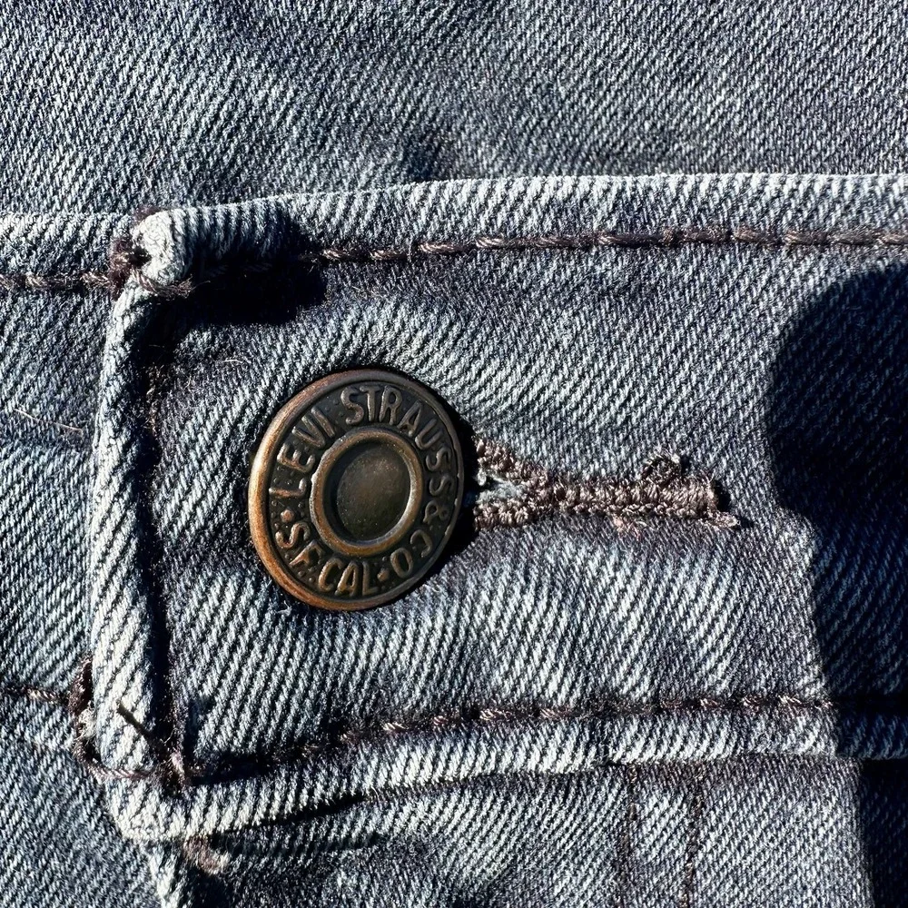 LEVI'S 512 Slim Taper Flex Jeans Men's 34x34 Blue Gray Stretch Denim MidRise EUC